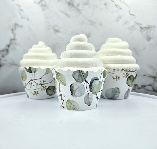 Eucalyptus Cupcake Wrappers