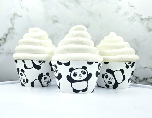 Fun Panda Cupcake Wrappers