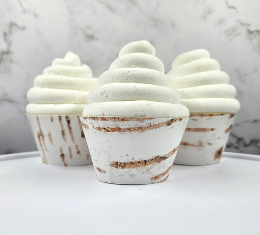 Birch Wood Cupcake Wrappers