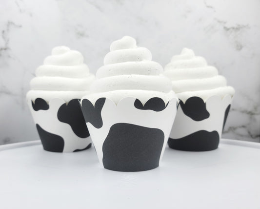 Cow Print Cupcake Wrappers