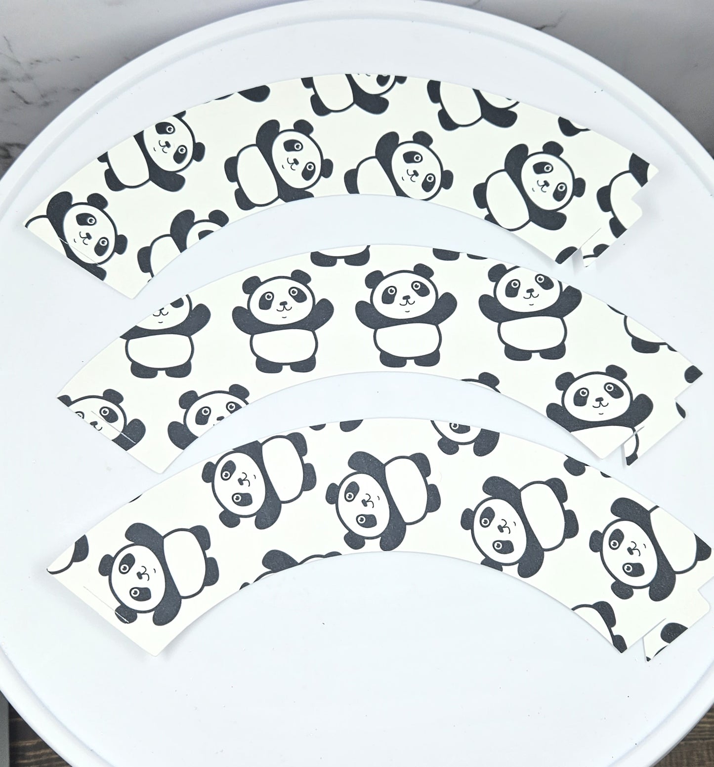 Fun Panda Cupcake Wrappers