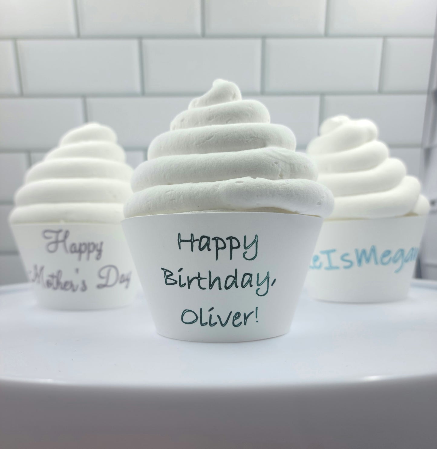 Personalized Cupcake Wrappers