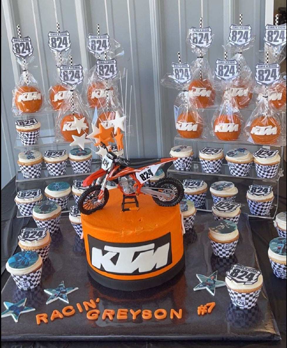 Coolest Motocross Bike Birthday Cake