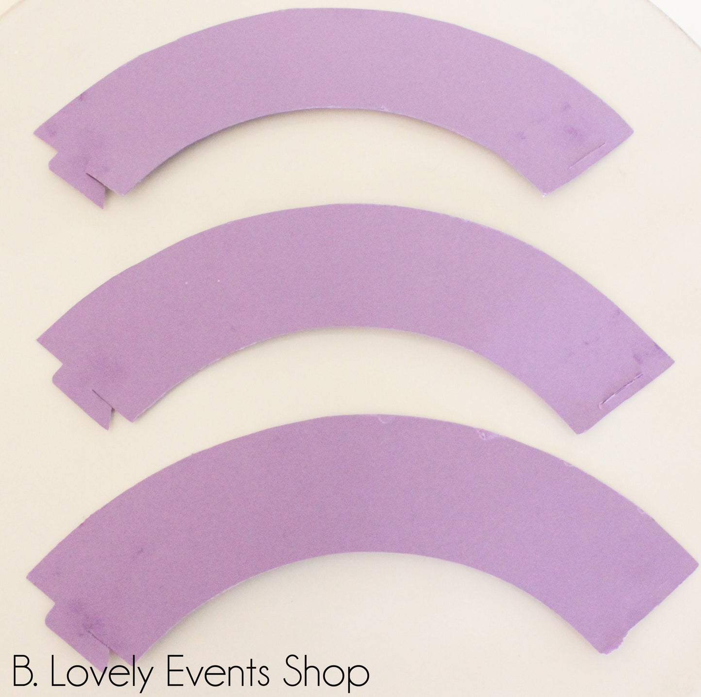 Light Purple Cupcake Wrappers