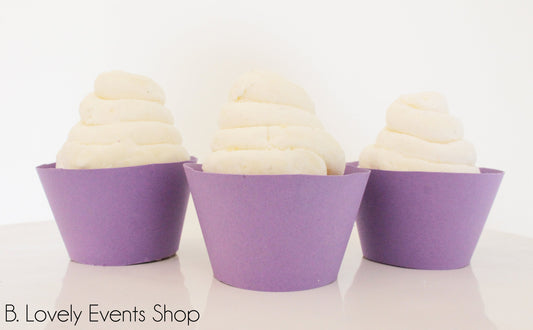 Light Purple Cupcake Wrappers