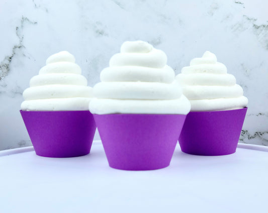 Purple Cupcake Wrappers